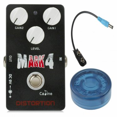Caline CP-16 Mark 4 Distortion Mesa Boogie Tones + Baterry Cable + Mooer Topper