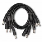 MOOER PDC-8S 8-Way STRAIGHT Angle Shape Power Supply Daisy Chain Extender Cable