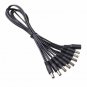 MOOER PDC-8S 8-Way STRAIGHT Angle Shape Power Supply Daisy Chain Extender Cable