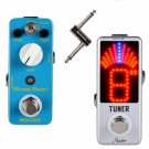 Mooer Blues Mood Blues Overdrive +Tuner + PCZ Micro Guitar Effect Pedals A1