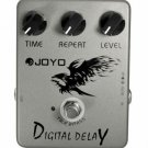 Joyo JF-08 Digital Delay Guitar / Bass Effect Pedal True Bypass Analog Tone New!