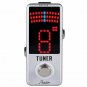 Rowin LT-910 Mini Guitar Chromatic Tuner Effect Pedal True Bypass Metal Shell