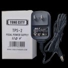 Tone City TPS-2 USA 110V 1A 1000ma Guitar Pedal Power Supply REGULATED, Filtered