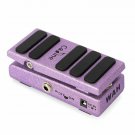 Caline CP-72 Purple Bass Guitar Wah & Volume 2 in 1 Guitar Effects Wah/Vol Pedal