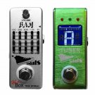 Hot Box Pedals Bam 5-band Guitar Graphic Equalizer Attitude Series + HB Tuner