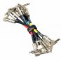 1pcs Caline CL-01 Connector Patch Cable L Right Angle Line Effect Pedal 11cm