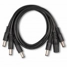 MOOER PDC-5S 5-Way STRAIGHT Angle Shape Power Supply Daisy Chain Extender Cable