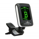 Caline CT-03B Guitar Clip-On Tuner Electronic with Digital LCD Black display New