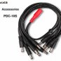 MOOER PDC-10S 10-Way STRAIGHT Angle Shape Power Daisy Chain Cable SPECIAL PRICE