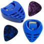 Omikron 2x Guitar Pickholders Stick-On non-marring adhesive Two Pieces + Picks