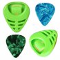 Omikron 2x Guitar Pickholders Stick-On non-marring adhesive Two Pieces + Picks