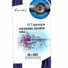 Acoustics SCPL-10F-RD 10 Foot PRP High-End Noise Free Guitar Cable  1/4" to 1/4"