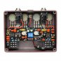 Demonfx King of Drive DUAL DRIV BOOST DIST/ON Pedal 4 DIP FAST FREE SHIP TO USA