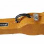 fishbone Alligator Brown Les Paul Electric Guitar Hardshell Case New