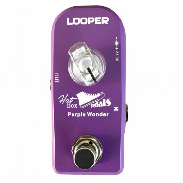 Hot Box Purple Wonder Looper HB PW-100 Mini Guitar Effect Pedal Looper Effect