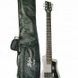 HOFNER HCT-SH-SBT Shorty Silver Sparkle Electric Guitar + Gig Bag New