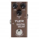 YUER Digital Delay Electric Guitar Effects Pedal True Bypass RF-08 New