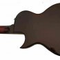Fishbone Blues Man F35-LP-FH Spalted Maple Yellow Burst F Holes Semi Hollow-body