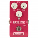 Tone City Rubine Fuzz Guitar Effect Pedal New Release