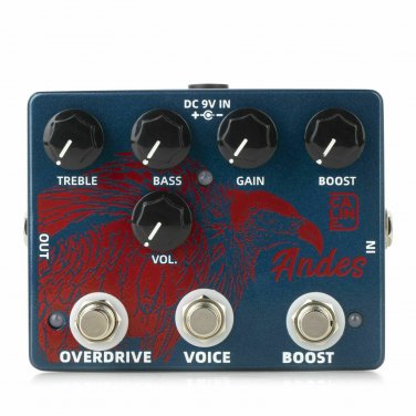 CALINE DCP-11 ANDES Compressor + Pure Sky Overdrive 2-in-1 Pedal