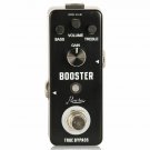 Rowin Booster Pedal with Rich 15 db Boost True Bypass