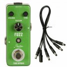 Rowin LEF-306 Firecream FUZZ + PDC 5 Vintage Classic 70's Fuzz Guitar/Bass Pedal