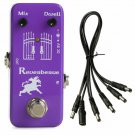 Movall MP-311 Reverberus Reverb Pedal Mini Pedal + 5 Way PDC Power Quality Cable