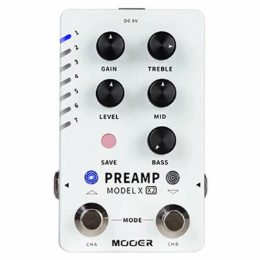 Mooer Preamp X2 Guitar Effect Pedal New Release