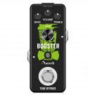 Amuzik Guitar Booster Pedal Analog Micro Boost Pedal For Guitar or Bass