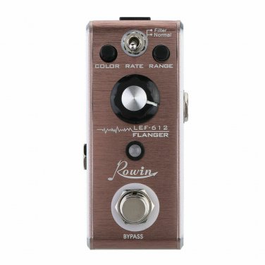 Rowin LEF-612 Flanger Pedal Mini Portable Guitar Effect Pedal New