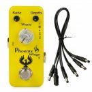 Movall MP-317 Phoenix wings Tremolo Mini Pedal + 5 Way PDC Power Quality Cable