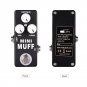 MOSKY Mini Muff Fuzz Distortion Electric Guitar Bass Effect Pedal True Bypass