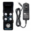 JOYO Space Verb 4 Modes Reverb Mini Pedal with DC 9V Power Supply (1000Ma -1A)
