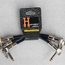 Harvester Patch Cables 3 pack, 6 inch High Quality Tour Grade. B-02