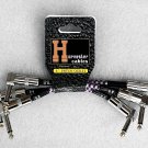 Harvester Patch Cables 3 pack, 6 inch High Quality Tour Grade. B-01