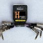 Harvester Patch Cables 3 pack, 6 inch High Quality Tour Grade. B-01