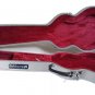 fishbone White Tweed Strat/Tele Electric Guitar Hardshell Case New