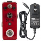 Rowin Distortion III Rat Clone + POWER HEAVY Distortion Guitar Effect  LEF-301-C