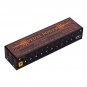 Rowin PW-01 Power Supply 10 Isolated DC Output for 9V/12V/18V Pedal Power+Cables