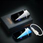 Dual Arc Electric USB Lighter Rechargeable Plasma Windproof NoFlame Smokey Joe's