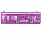 MOSKY RC5 Multi-Effects Guitar Pedal Reverb Chorus Distortion Overdrive Booster
