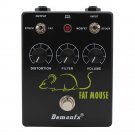 Demonfx FAT MOUSE High quality Guitar Effect Pedal FUZZ Distortion With True Byp