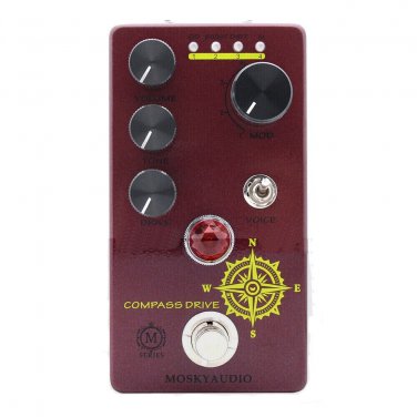 Mosky Audio Compass Drive Overdrive 4 Mode Tonal Response w/Voice Toggle Switch