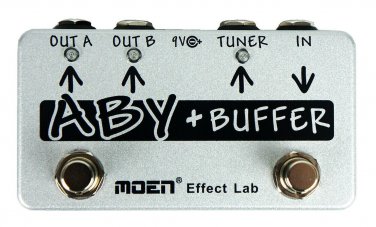 MOEN'S NEW A-B-Y Box + Buffer with Tuner Out Option