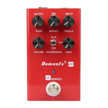 DemonFX Revelation 4 Distortion W/ Toggle Mode Option Guitar Pedal
