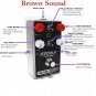 Mosky Brown Distortion Hand Wired Guitar Effect Pedal Vintage Modern Tone