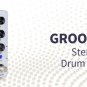 Mooer Groove Loop X2 Looper  Drum Machine Guitar Effector + Power Supply