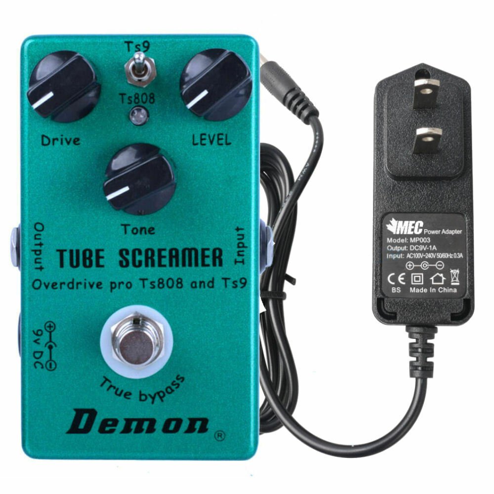 Handmade upgraded Overdrive/Distortion Tube Screamer 2 in1 + Options