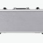 Rowin LC100 Mini Pedal Board Case +Power Supply Cabling fit 5 Mini Pedals SILVER