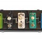 Rowin LC100 Mini Pedal Board Case +Power Supply Cabling fit 5 Mini Pedals SILVER